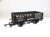 Hornby R6747 OO Gauge 5 Plank Wagon Walter Burt, Bournemouth