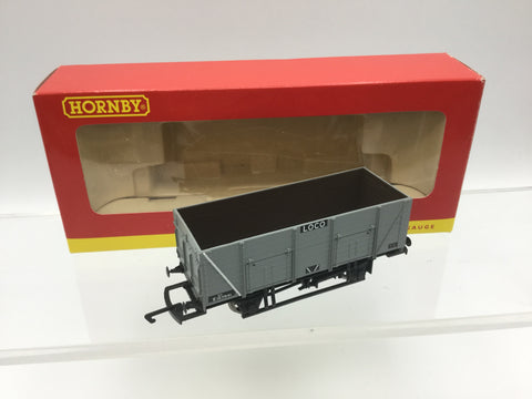 Hornby R6401 OO Gauge BR 20t 9 Plank Wagon Loco E157941