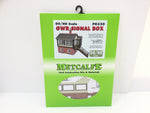 Metcalfe PO330 OO/HO Gauge GWR Signal Box Card Kit