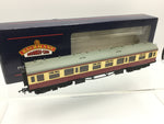 Bachmann 34-056 OO Gauge BR Red/Crm Collett 3rd Coach W1139W