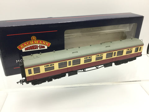 Bachmann 34-056 OO Gauge BR Red/Crm Collett 3rd Coach W1139W