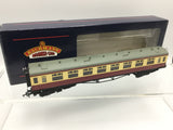 Bachmann 34-056 OO Gauge BR Red/Crm Collett 3rd Coach W1139W