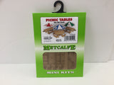 Metcalfe PO510 OO/HO Gauge Picnic Tables Card Kit