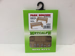 Metcalfe PO503 OO/HO Gauge Park Benches Card Kit