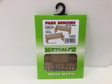 Metcalfe PO503 OO/HO Gauge Park Benches Card Kit