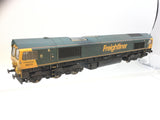 Hornby R3921 OO Gauge Freightliner, Class 66, Co-Co, 66514 (Weathered)