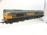 Hornby R3921 OO Gauge Freightliner, Class 66, Co-Co, 66514 (Weathered)