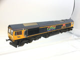 Hornby R30023 OO Gauge GBRf, Class 66, Co-Co, 66773 'Pride of GB Railfreight'-Weathered
