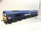 Hornby R3887 OO Gauge DB Cargo UK, Class 66, 66047 Maritime Intermodal Two
