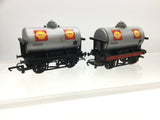 Triang/Hornby R12 OO Gauge Tank Wagon Shell x2