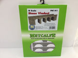Metcalfe PN141 N Gauge Viaduct - Stone Card Kit