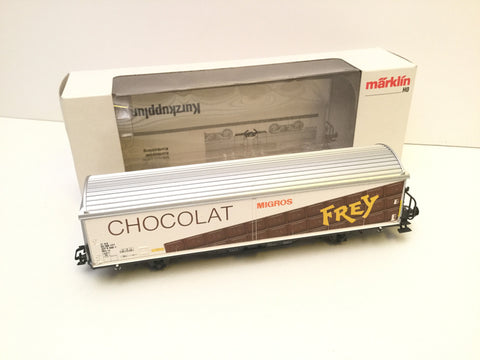 Marklin 4735 HO Gauge SBB Guterwagen Migros Chocolate Frey