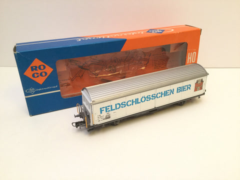 Roco 4340C HO Gauge SBB Schiebewandwagen Feldschlosschen Bier