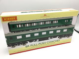 Hornby R4534D OO Gauge BR Maunsell Push Pull Coach Pack