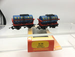 Hornby R129 OO Gauge Tank Wagon 'Redline' x2