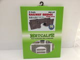 Metcalfe PN147 N Gauge Double Track Bridge - Stone Card Kit