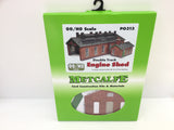 Metcalfe PO313 OO/HO Gauge Double Track Engine Shed Card Kit