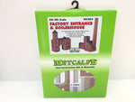 Metcalfe PO284 OO/HO Gauge Boiler House & Factory Entrance Card Kit