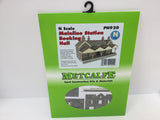 Metcalfe PN920 N Gauge Mainline Station/Booking Hall Card Kit