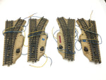 Marklin 3601MWR/3601MWL HO Gauge M Track 3 Rail Electric Points x4