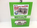 Metcalfe PN177 N Gauge Low Relief House Back - Stone Card Kit