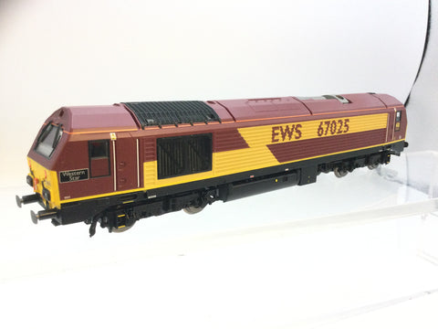 Hornby R3481 OO Gauge EWS Class 67 No 67025 Western Star (TTS SOUND)