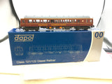 Dapol 4D-009-HAT06 OO Gauge Railtrack Class 121 Bubble Car DMU (DCC FITTED)