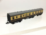 Graham Farish 0694 N Gauge BR Choc/Crm Mk1 Brake Coach W21023