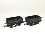 Lima 603 N Gauge 7 Plank Wagon Evans & Bevan x2