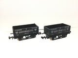 Lima 603 N Gauge 7 Plank Wagon Evans & Bevan x2
