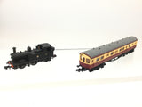 Dapol 2S-006-003 N Gauge BR Black Class 14xx 1456 & Carmine/Crm Autocoach