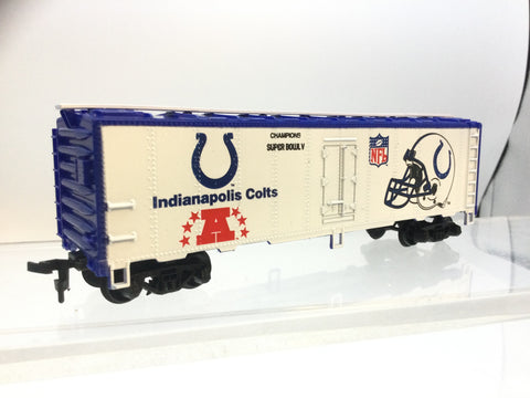 Mantua 733-836 HO Gauge Steel Reefer Indianapolis Colts