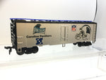 Mantua 733-830 HO Gauge Steel Reefer Carolina Panthers