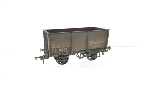 Bachmann 37-401A OO Gauge 16t Slope Side Steel Tippler Weathered Grey BSC