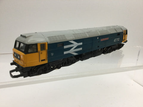 Hornby R316 OO Gauge Large Logo Class 47 No 47712 Lady Diana (NON-RUNNER)