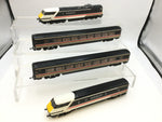 Hornby R696 OO Gauge Class 91 plus 2 Coaches and DVT