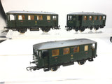 Piko 5/3062 HO Gauge K.Sächs.Sts.E.B. Passenger Coach 3498 x3