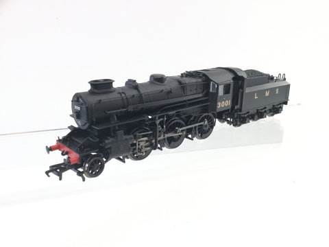Bachmann 32-575 OO Gauge LMS Black Ivatt 4MT 3001