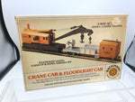Bachmann 46105 HO Gauge Crane Car & Floodlight Car Amtrak