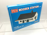 Peco LK-200 OO Gauge Wooden Station Building Kit