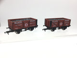 Dapol 4F-071-106 OO Gauge 7 Plank Wagon Set Ruabon/Chirk