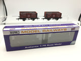 Dapol 4F-071-106 OO Gauge 7 Plank Wagon Set Ruabon/Chirk