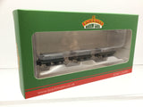 Bachmann 393-075 OO-9 Gauge 3 Pack Grey Slate Wagons w Loads