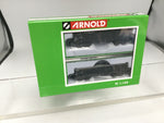 Arnold HN6535 N Gauge SNCF Eaos Gondola w/Scrap Load Wagon Set (2) IV