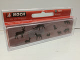 Noch 38211 N Gauge Deer Hobby Figure Set