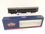 Bachmann 34-428A OO Gauge BR Maroon Thompson Brake Coach E1188E