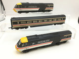Hornby R336 OO Gauge 3 Car HST Intercity 125 Swallow Livery