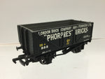 Bachmann 33-027 OO Gauge 7 Plank Wagon Phorpres Bricks