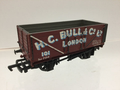 Bachmann 33-027 OO Gauge 7 Plank Wagon HC Bull & Co