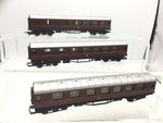 Hornby R434/R474 OO Gauge LMS Stanier Coaches x3